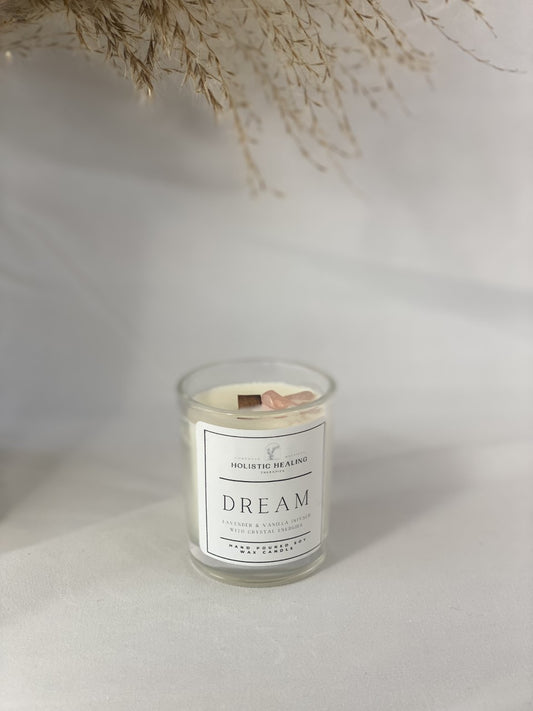 'Dream' Crystal Glass Candle